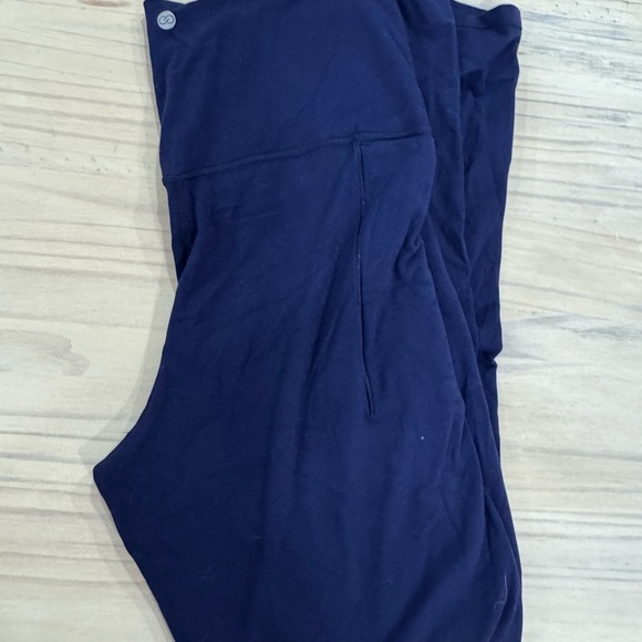 CALIA by Carrie Underwood Pants - CALIA by Carrie Underwood Navy High-Waist Leggings